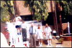 Special Olympics National Games 2002 at New Delhi Sri P. Srikanth of LEKHADEEP won the Silver Medal in Long Jump Event, click here to see large picture.